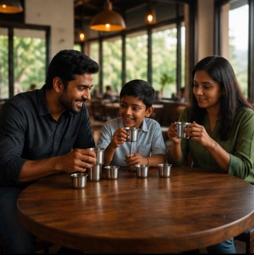 Vrindavan Coffee House family